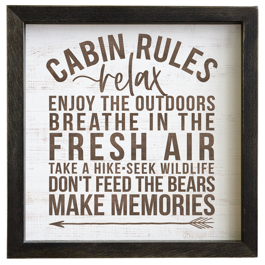 Cabin Rules