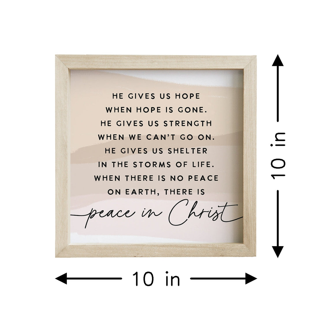 Peace In Christ
