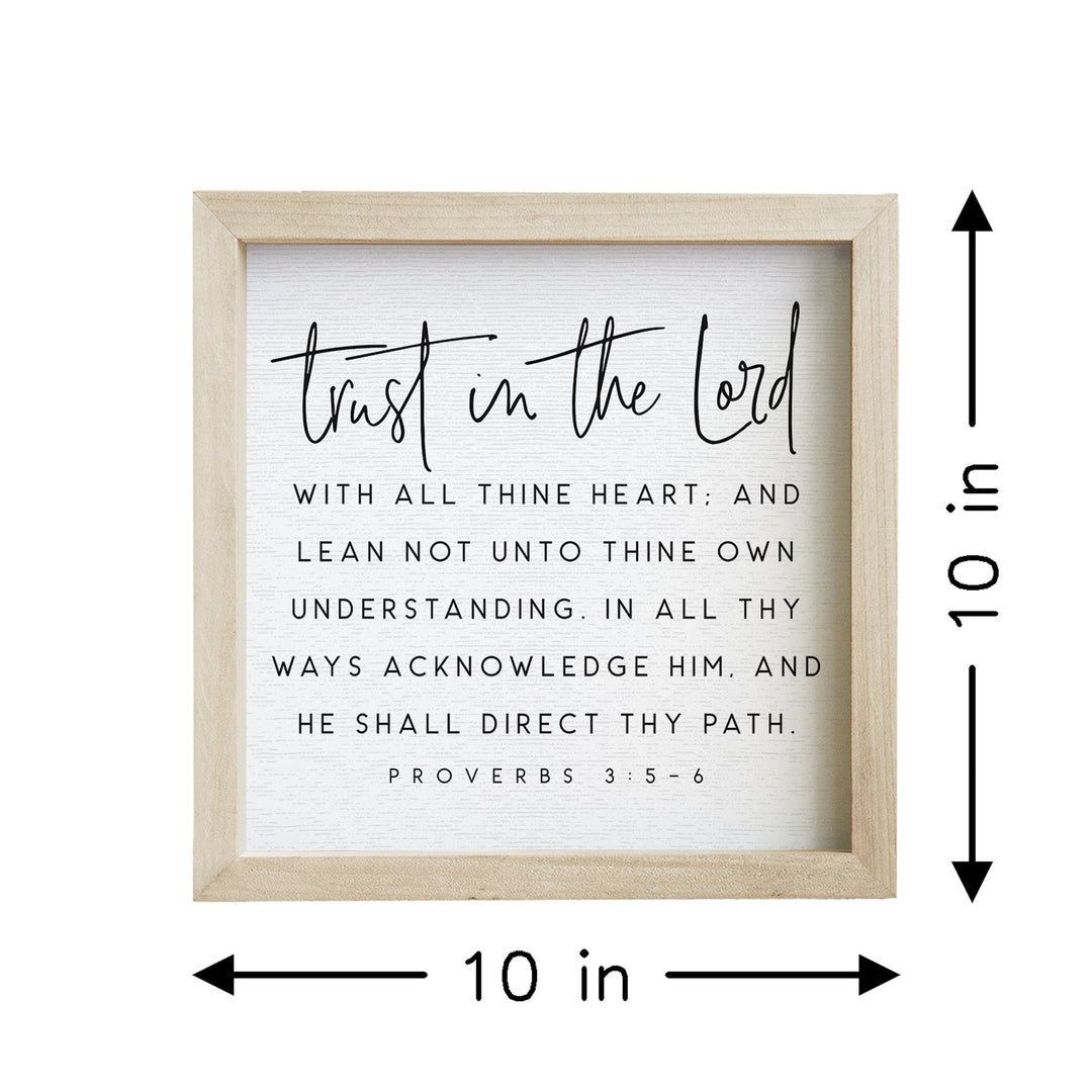 Trust In The Lord