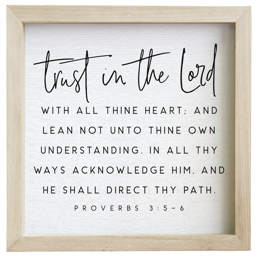 Trust In The Lord