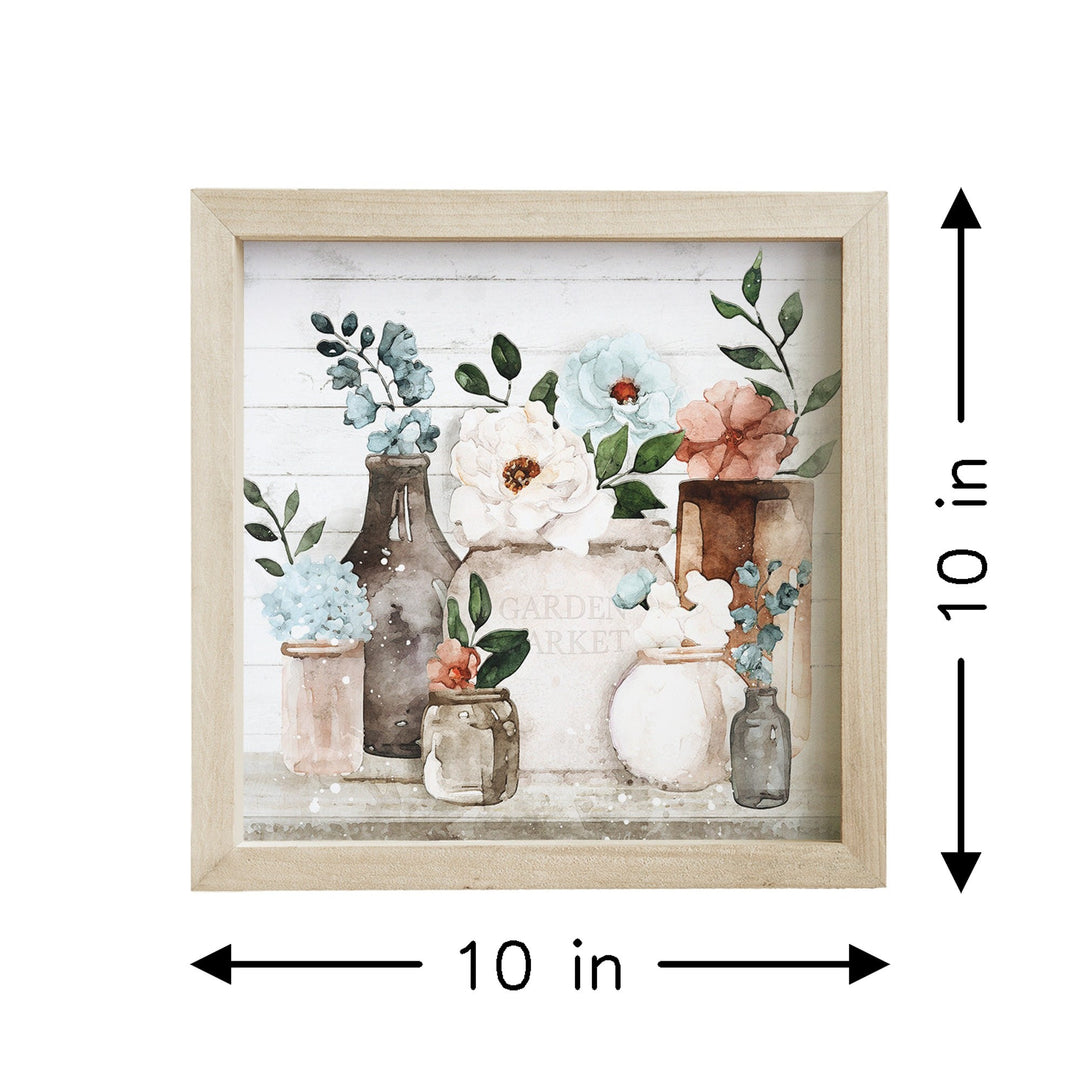 Floral Pot Table
