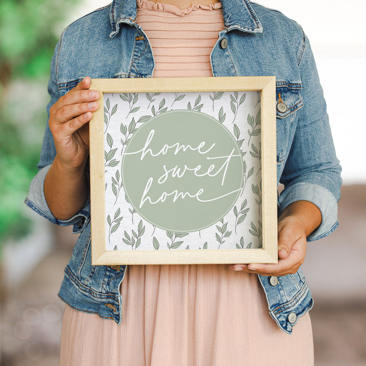 Home Sweet Leaf Pattern
