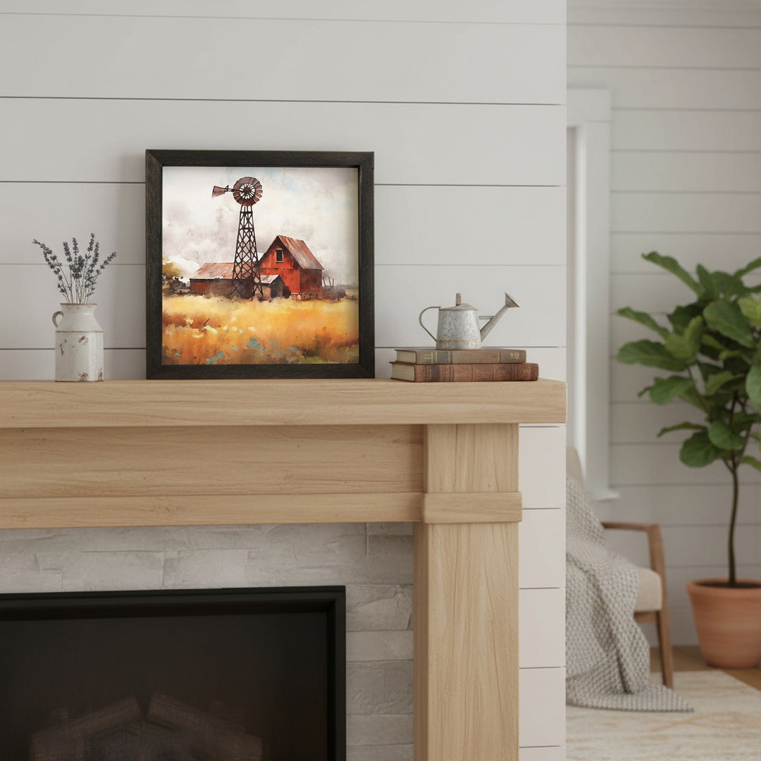 Farm Scene Art