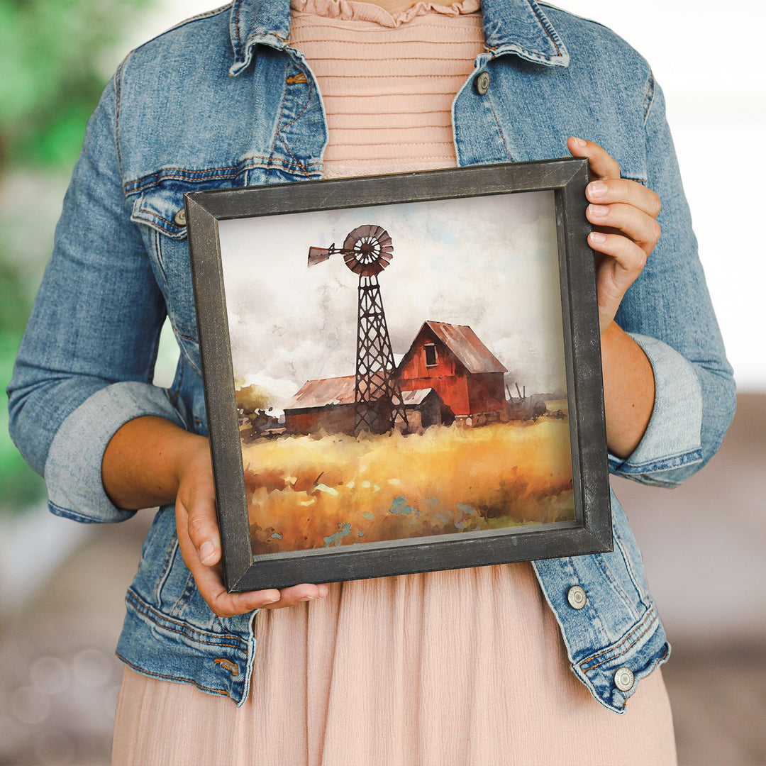 Farm Scene Art