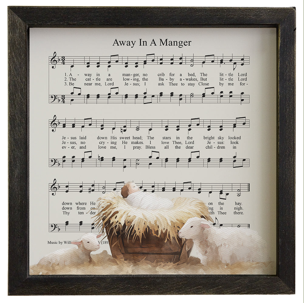 Away In A Manger Art