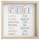 Retirement Schedule