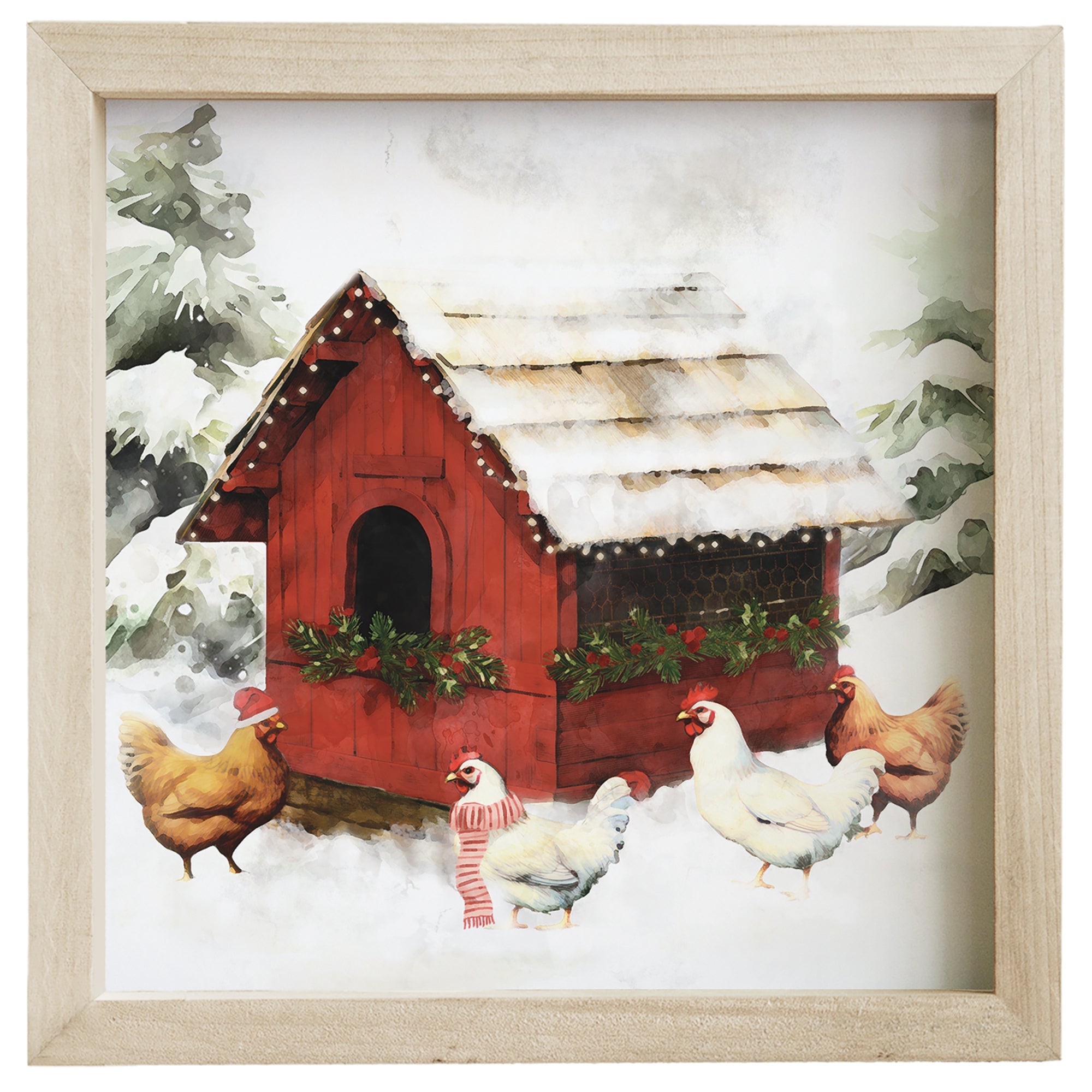Christmas Chicken Coop