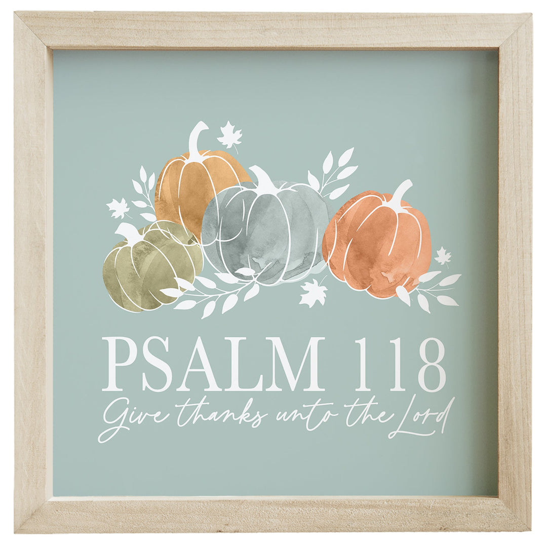 Psalm 118 Pumpkins