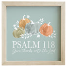 Psalm 118 Pumpkins