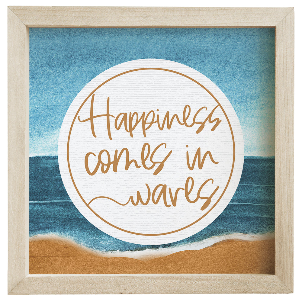 Happiness Comes Waves 