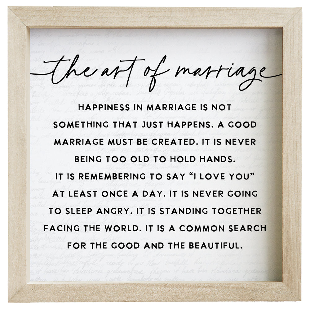 Art Of Marriage