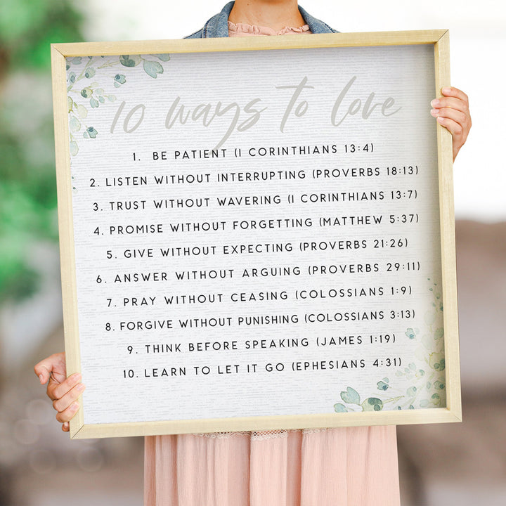 Ways To Love