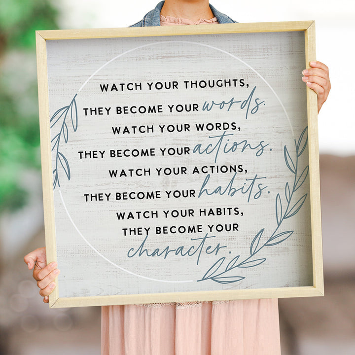 Watch Your Thoughts