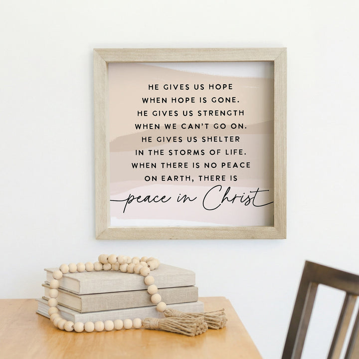 Peace In Christ