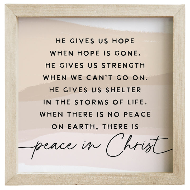 Peace In Christ