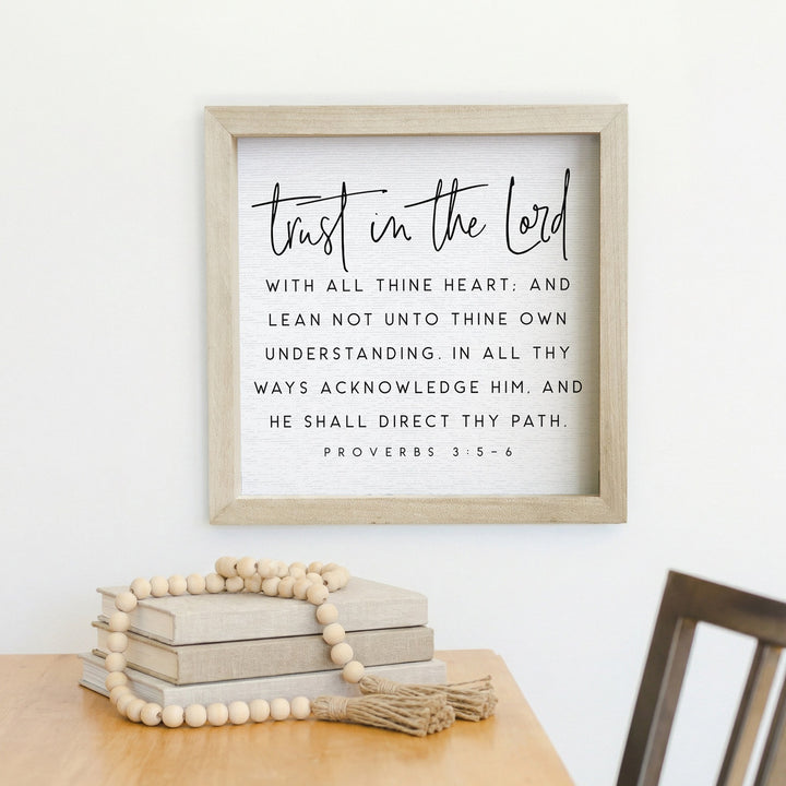 Trust In The Lord