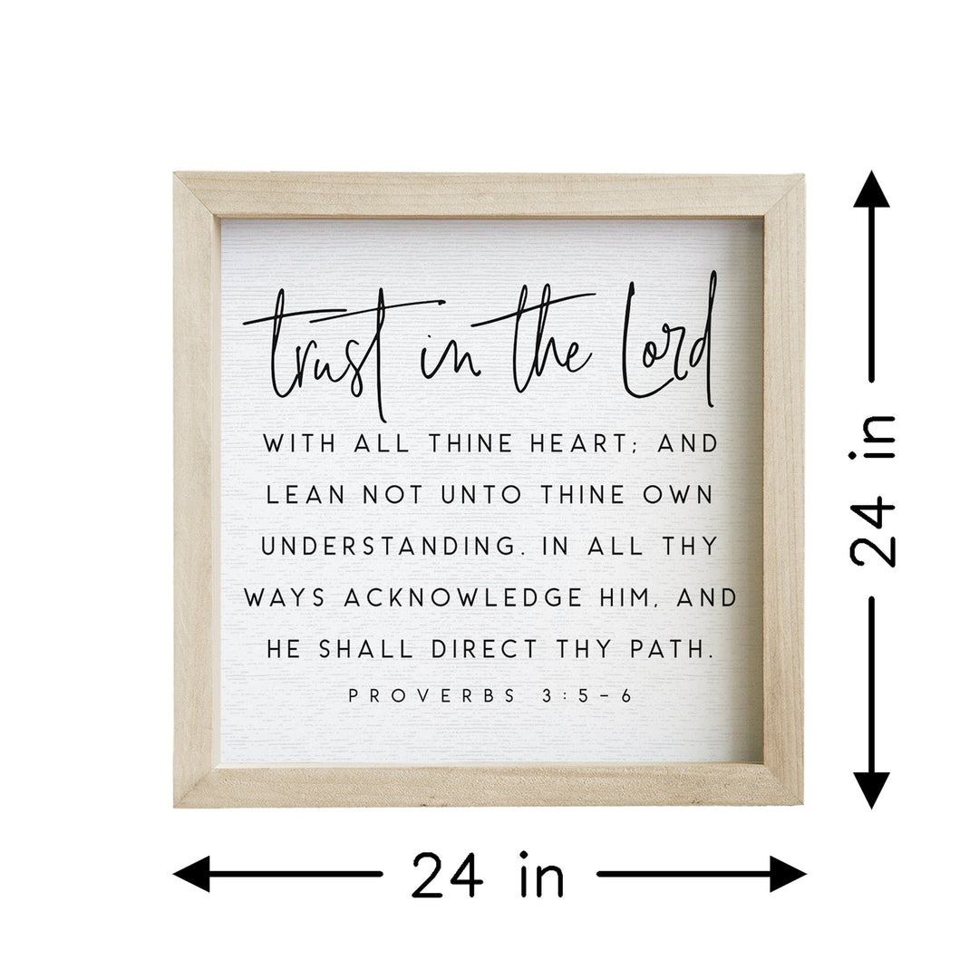 Trust In The Lord