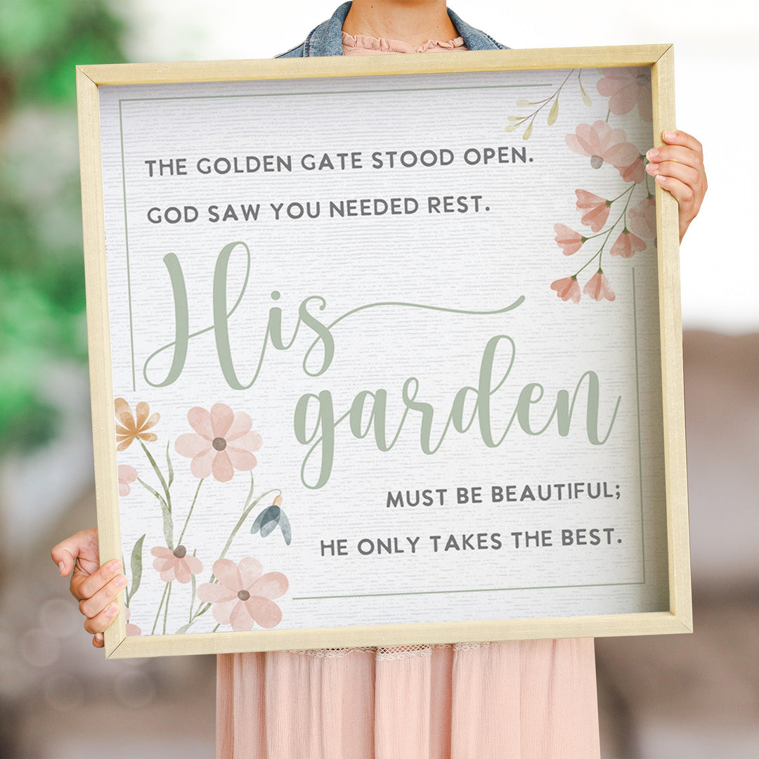 His Garden Flowers