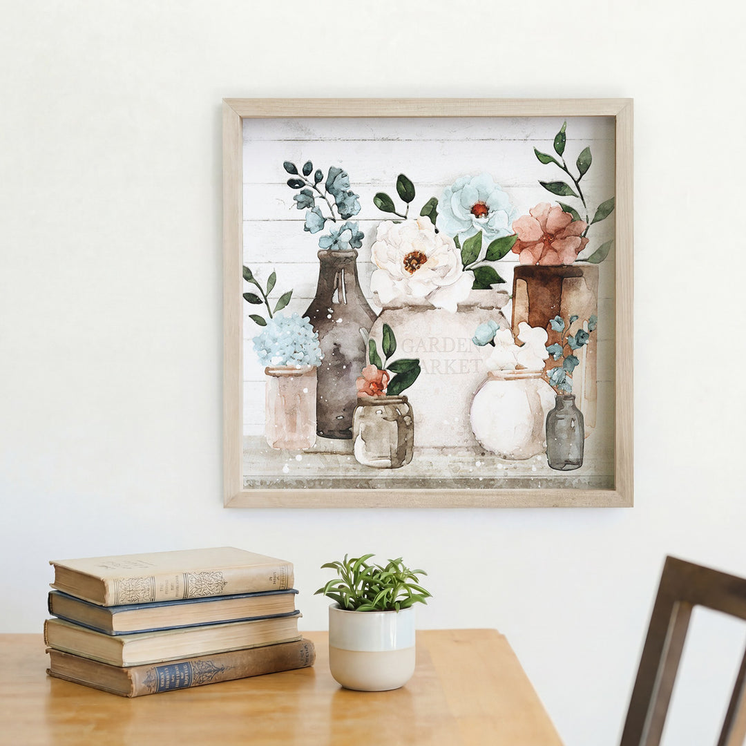 Floral Pot Table