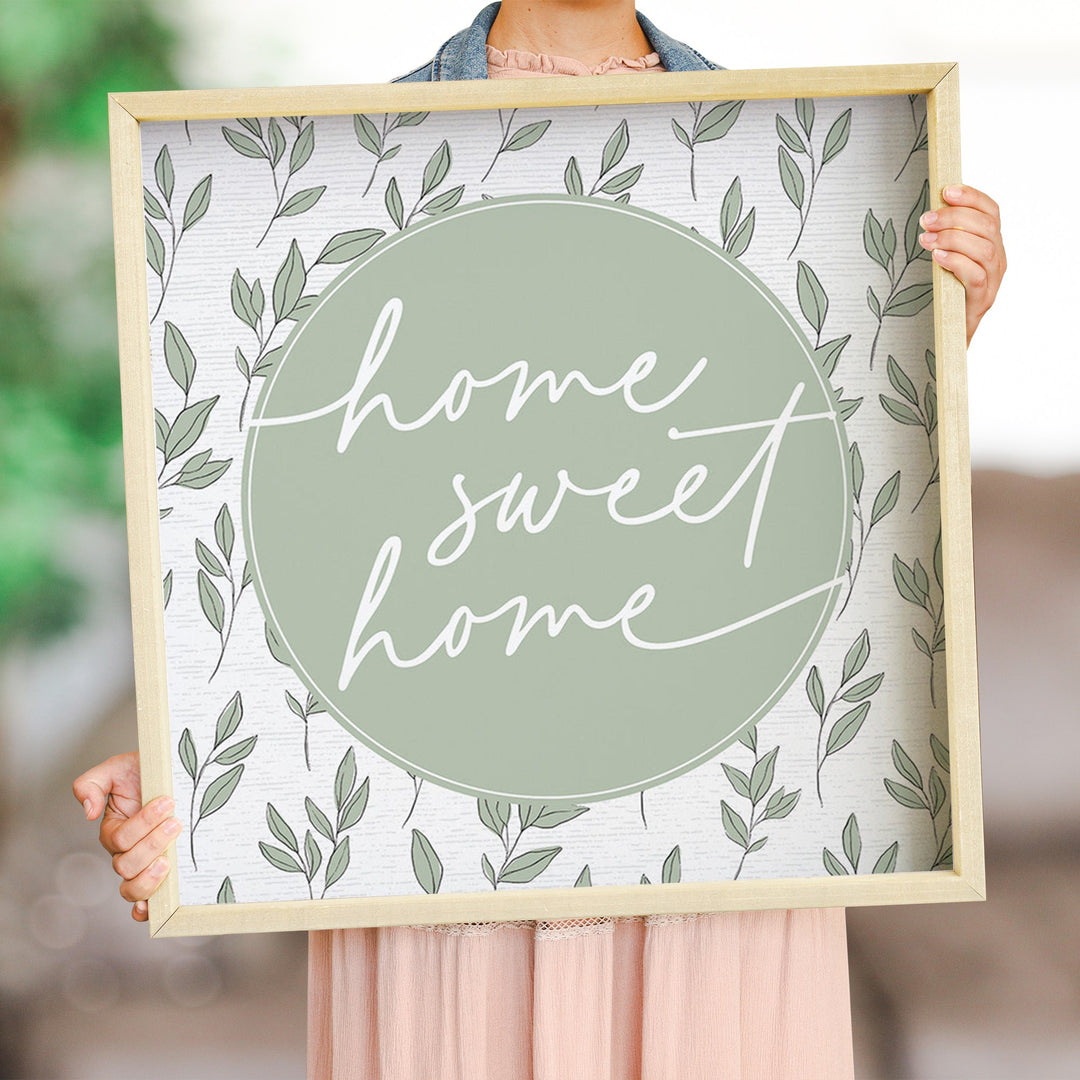 Home Sweet Leaf Pattern