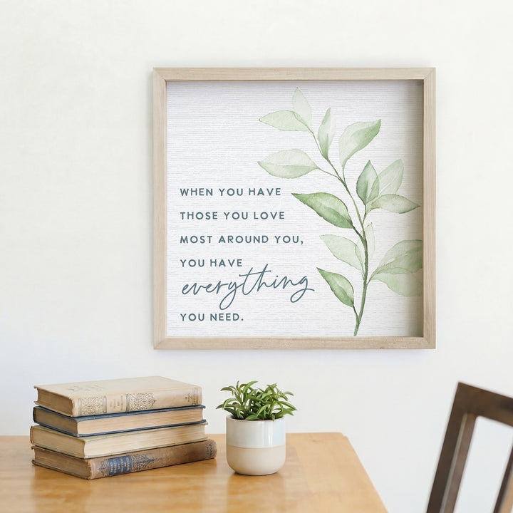 Everything You Need Leaf