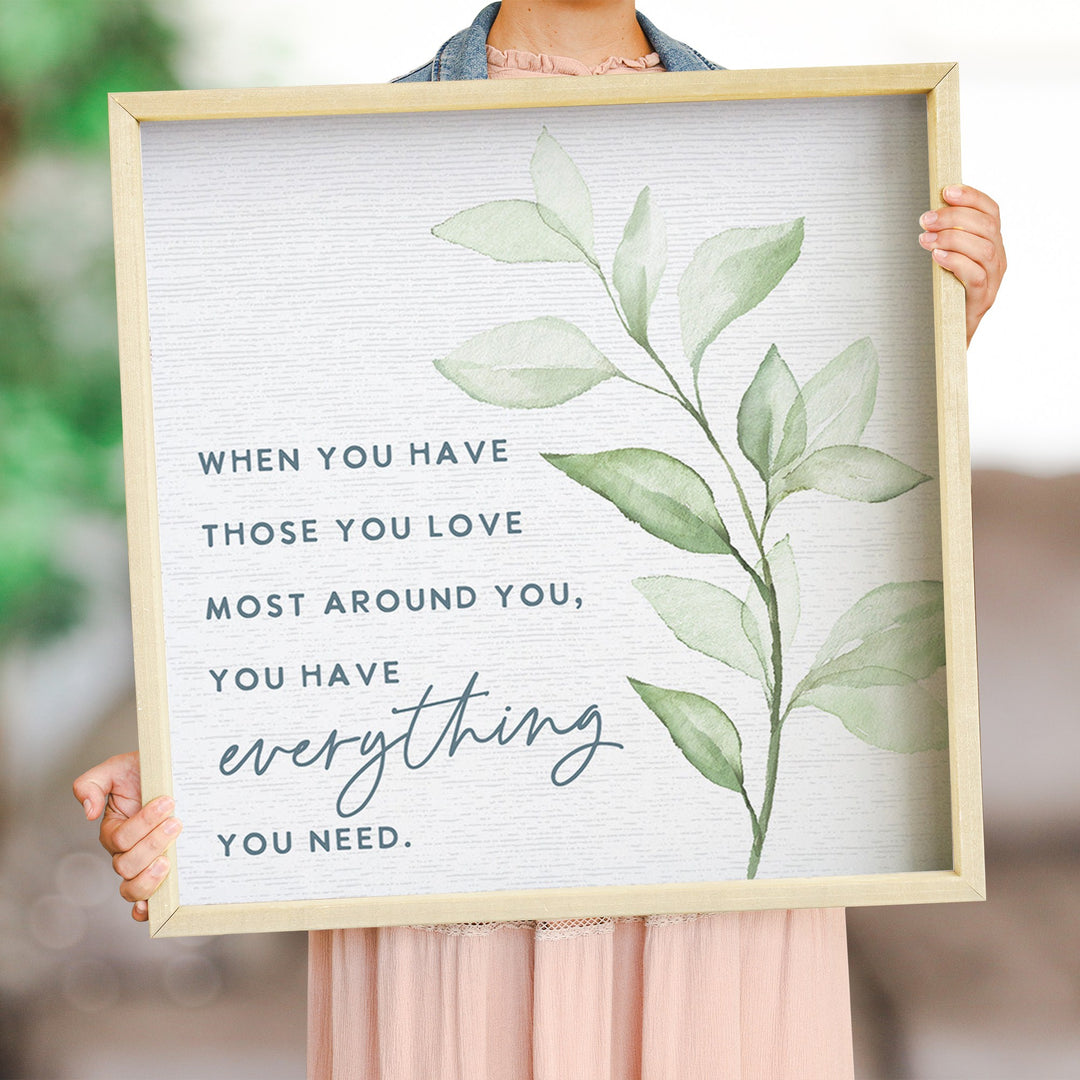 Everything You Need Leaf
