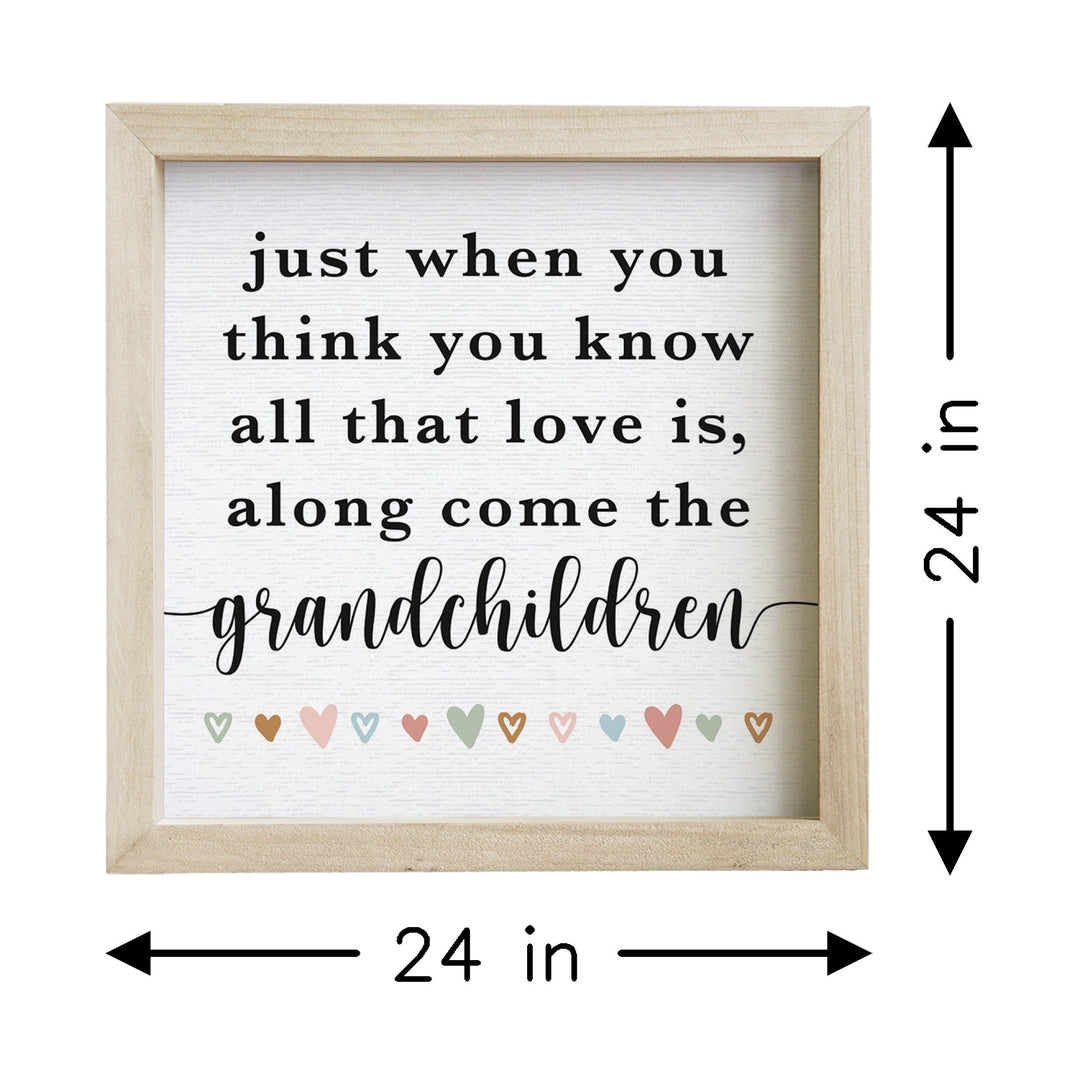 Along Come Grandchildren