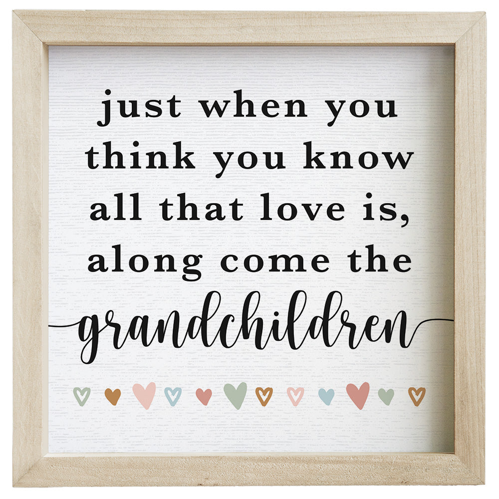 Along Come Grandchildren