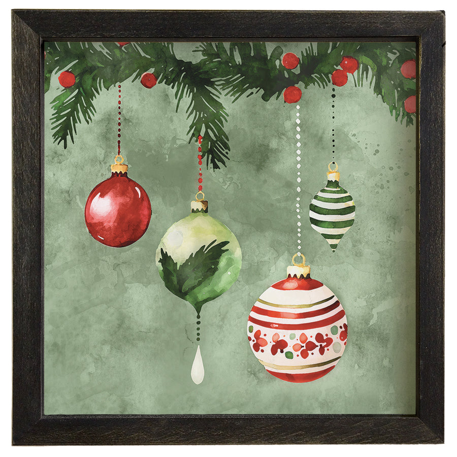 Watercolor Ornaments