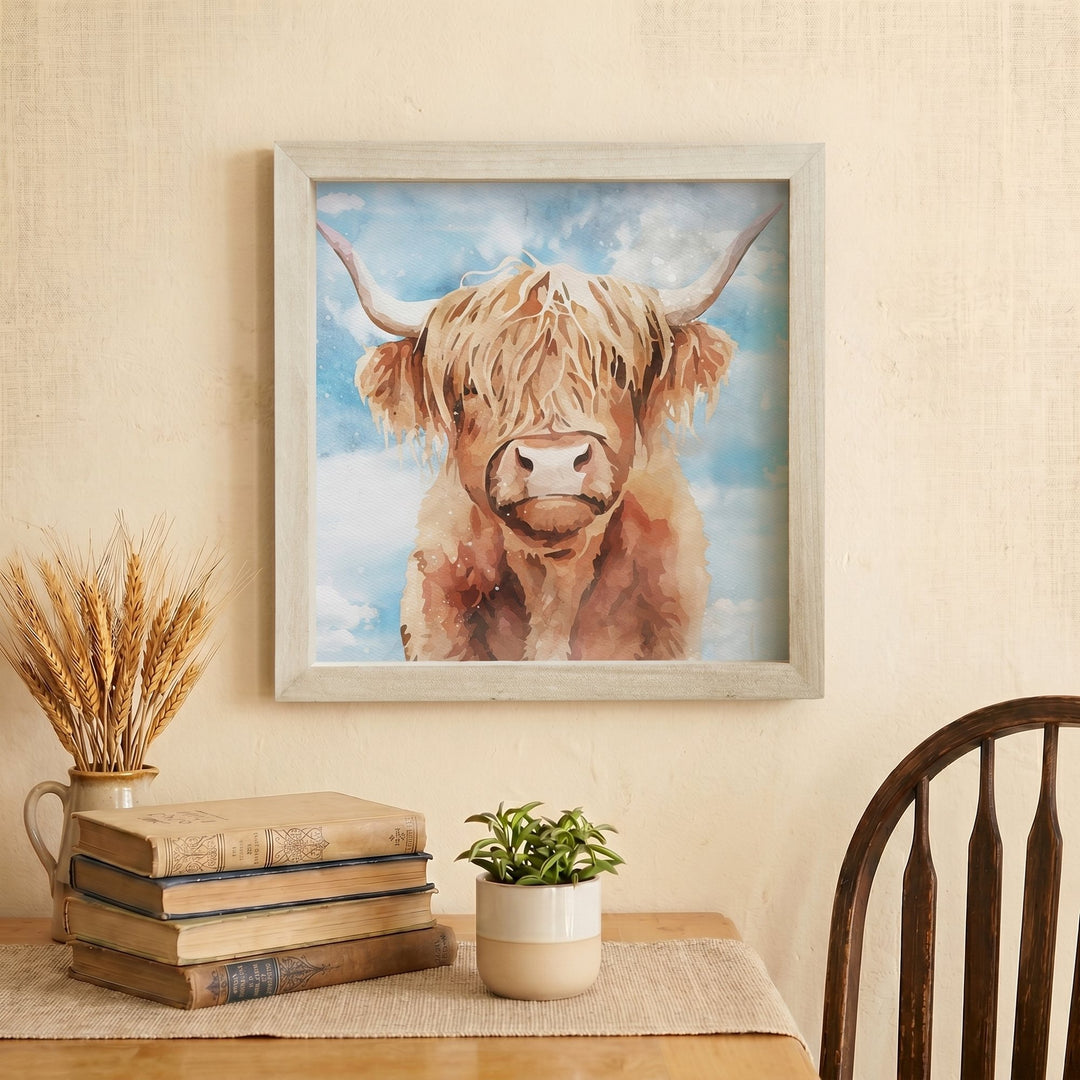 Highland Cow Sky
