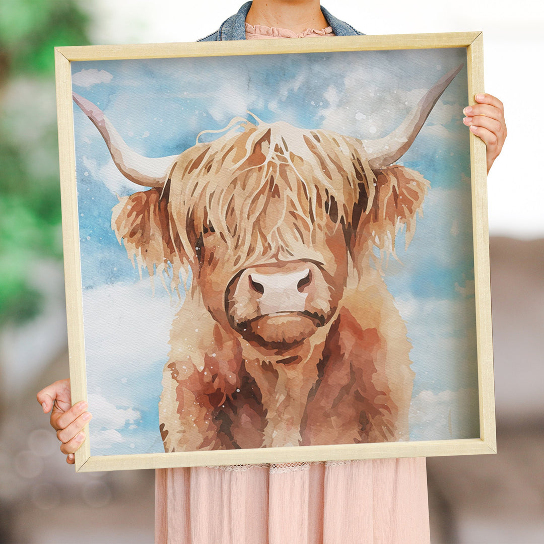 Highland Cow Sky