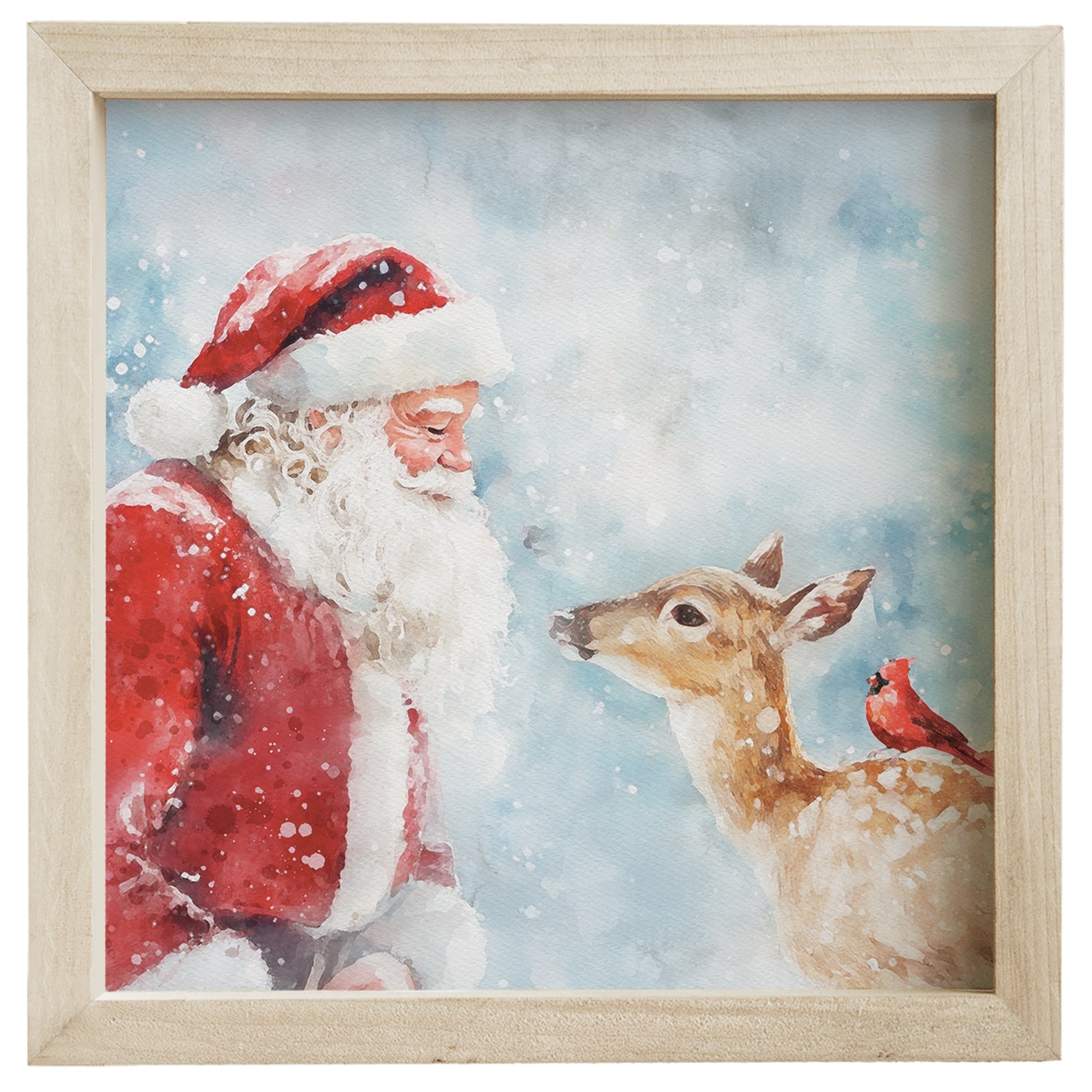 Santa Deer Cardinal
