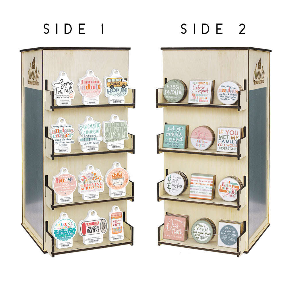 Dose Of Humor Rotating Sticker + Magnet Display Bundle 2026