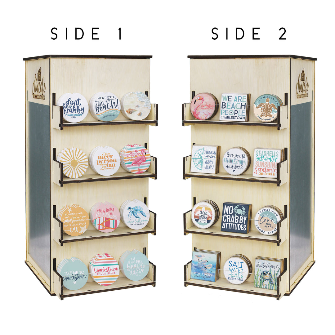 Shoreside Rotating Car Coaster + Magnet Display Bundle 2026 LOC