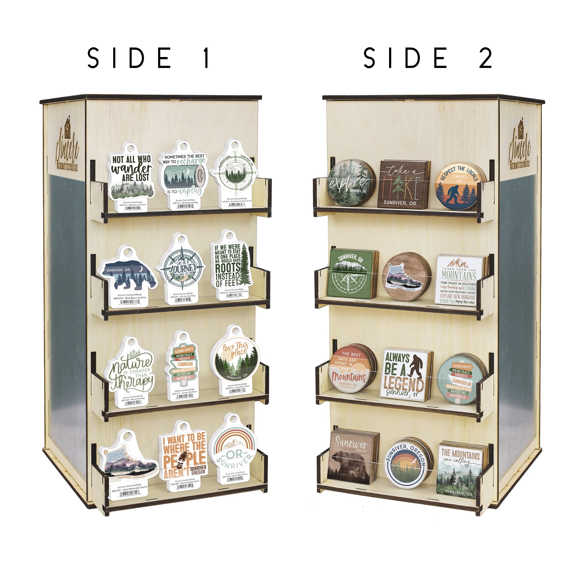 Mountain Rotating Sticker + Magnet Display Bundle 2026 LOC