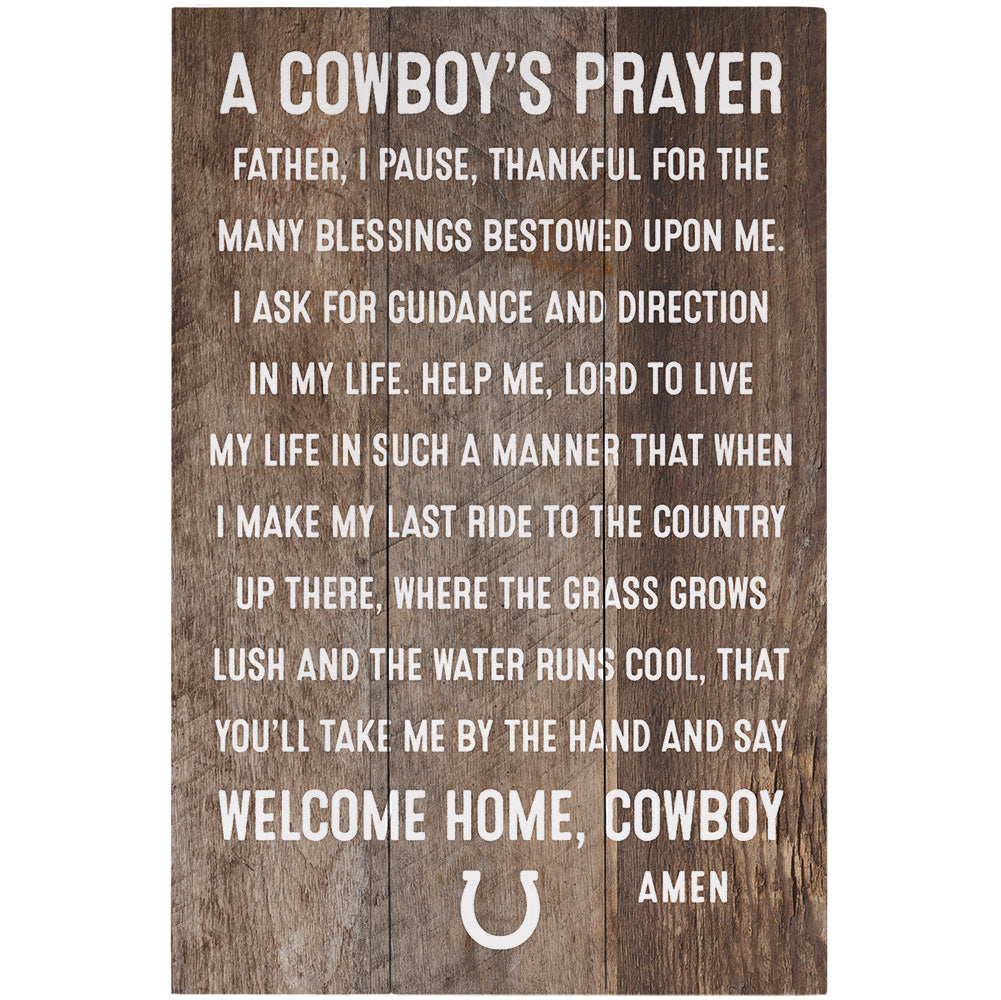 Cowboy's Prayer