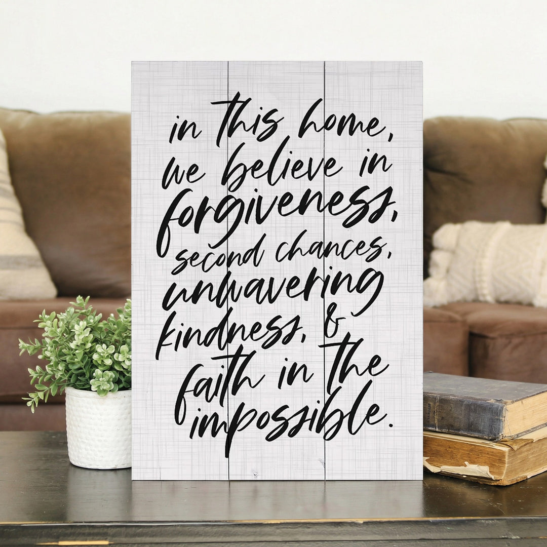 In This Home Believe