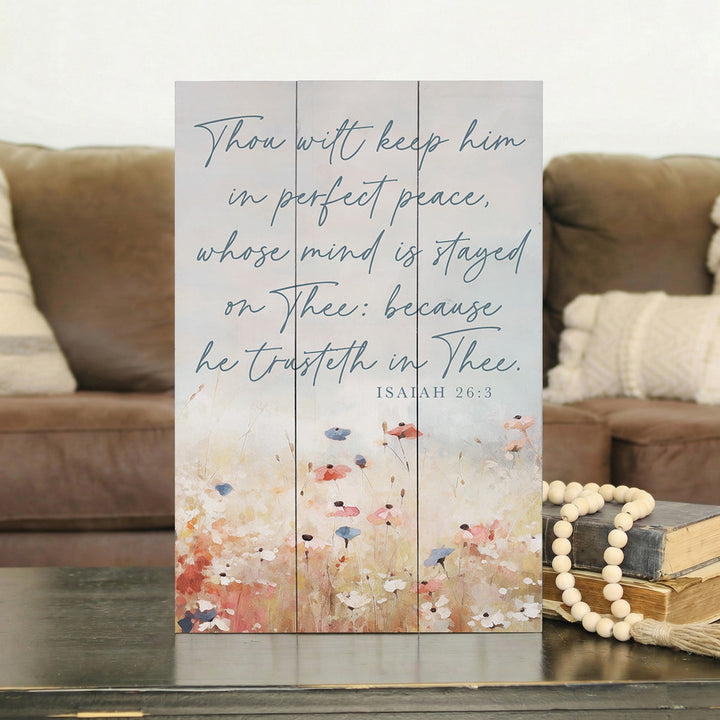 Isaiah 26:3 Flowers