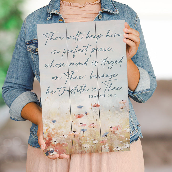 Isaiah 26:3 Flowers