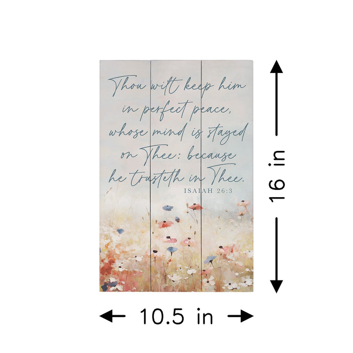 Isaiah 26:3 Flowers