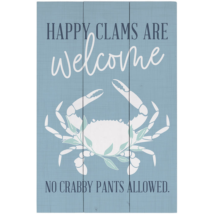 Happy Clams Welcome