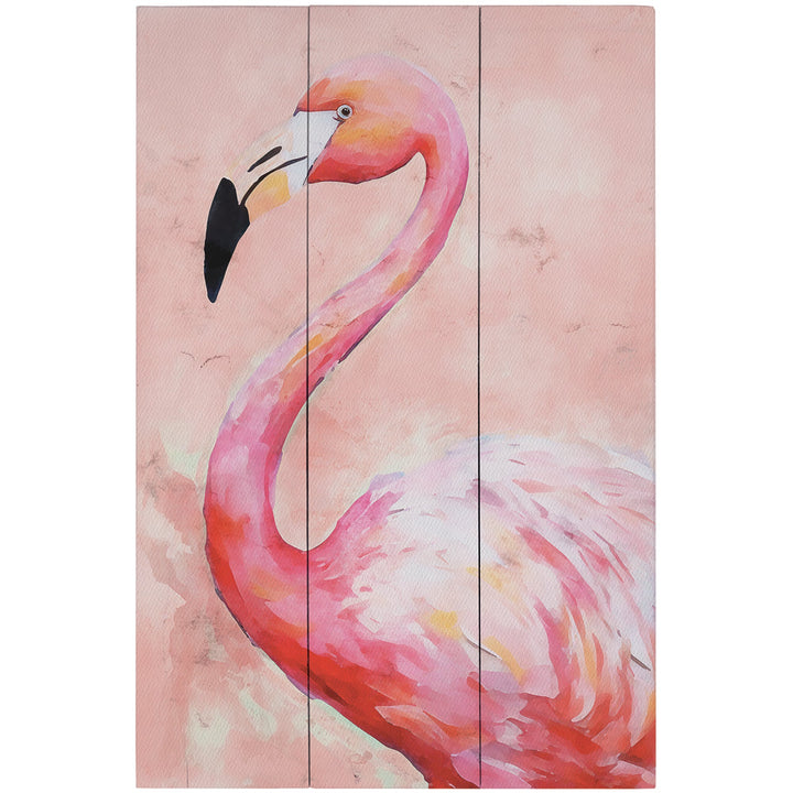 Pink Flamingo Art