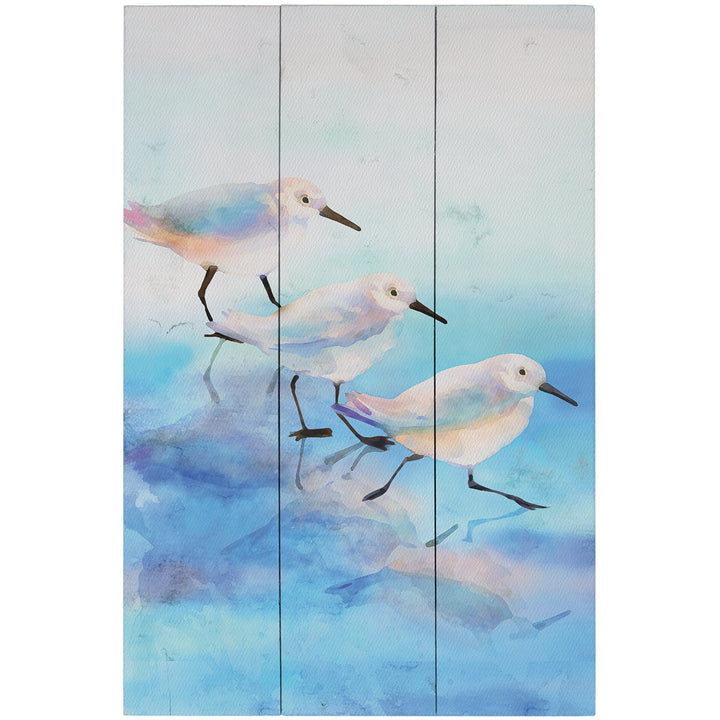 Sandpipers Blue Art