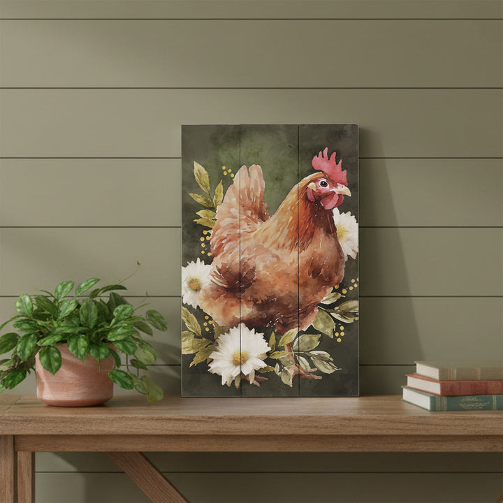 Floral Chicken
