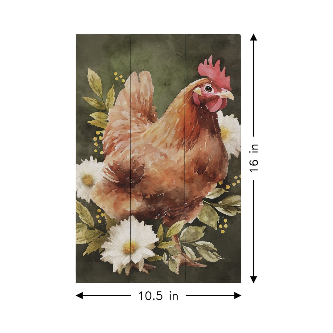 Floral Chicken