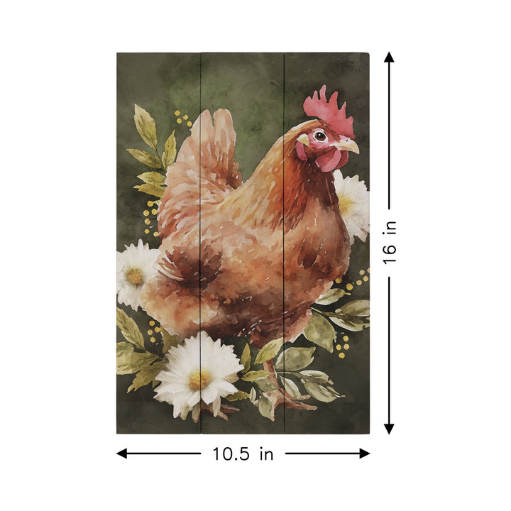Floral Chicken