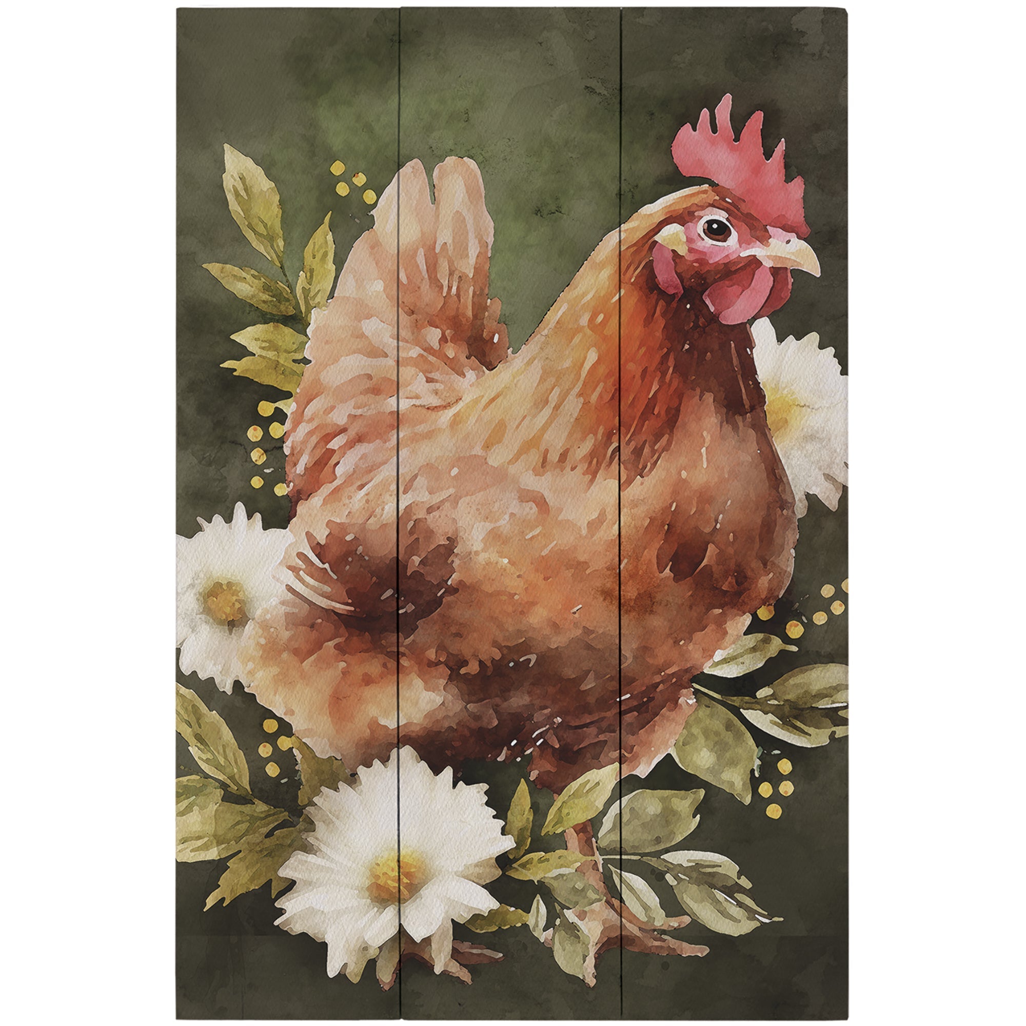 Floral Chicken