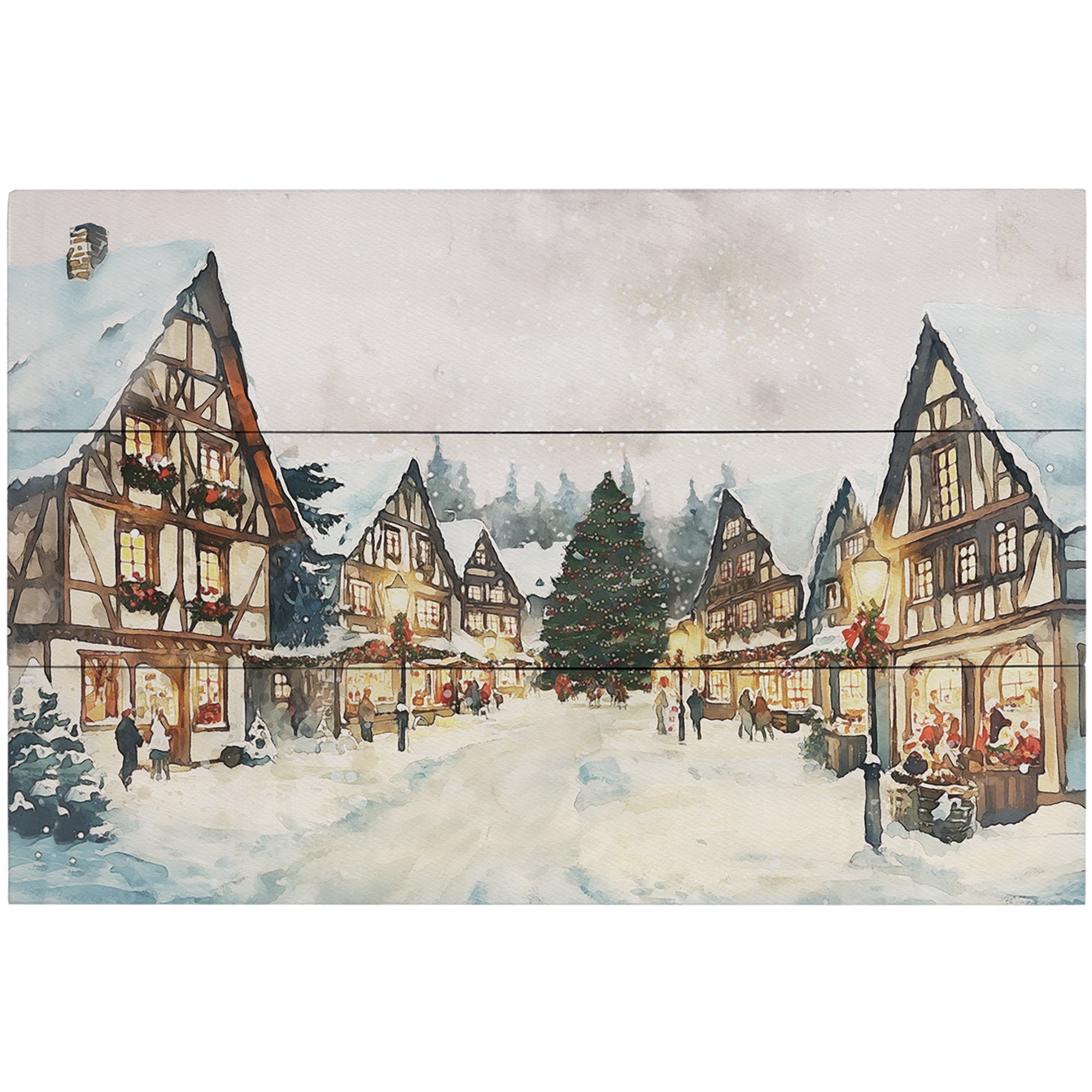 Barvarian Christmas Scene