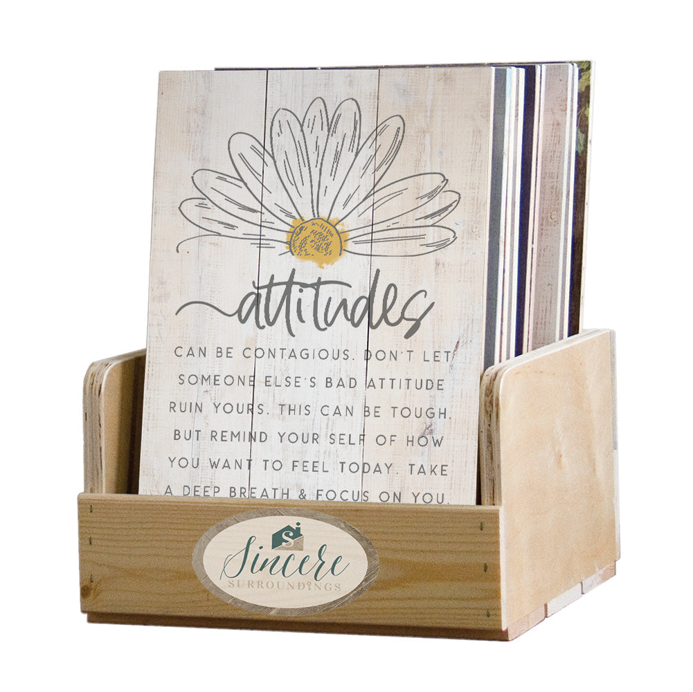 Rustic Pallet Display