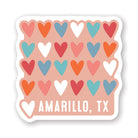 Colorful Hearts Pink LOC